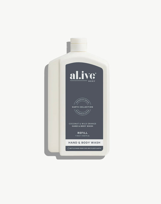 Alive Body Refill Wash - Coconut & Wild Orange