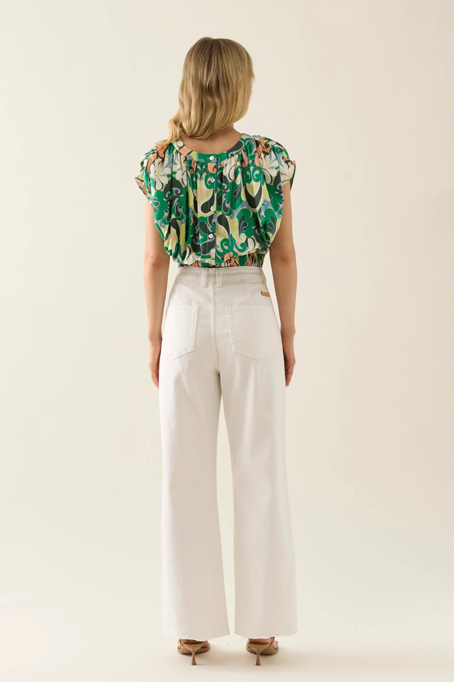 Aurora Reversible Crop Top - Paisley by IsleOfMine