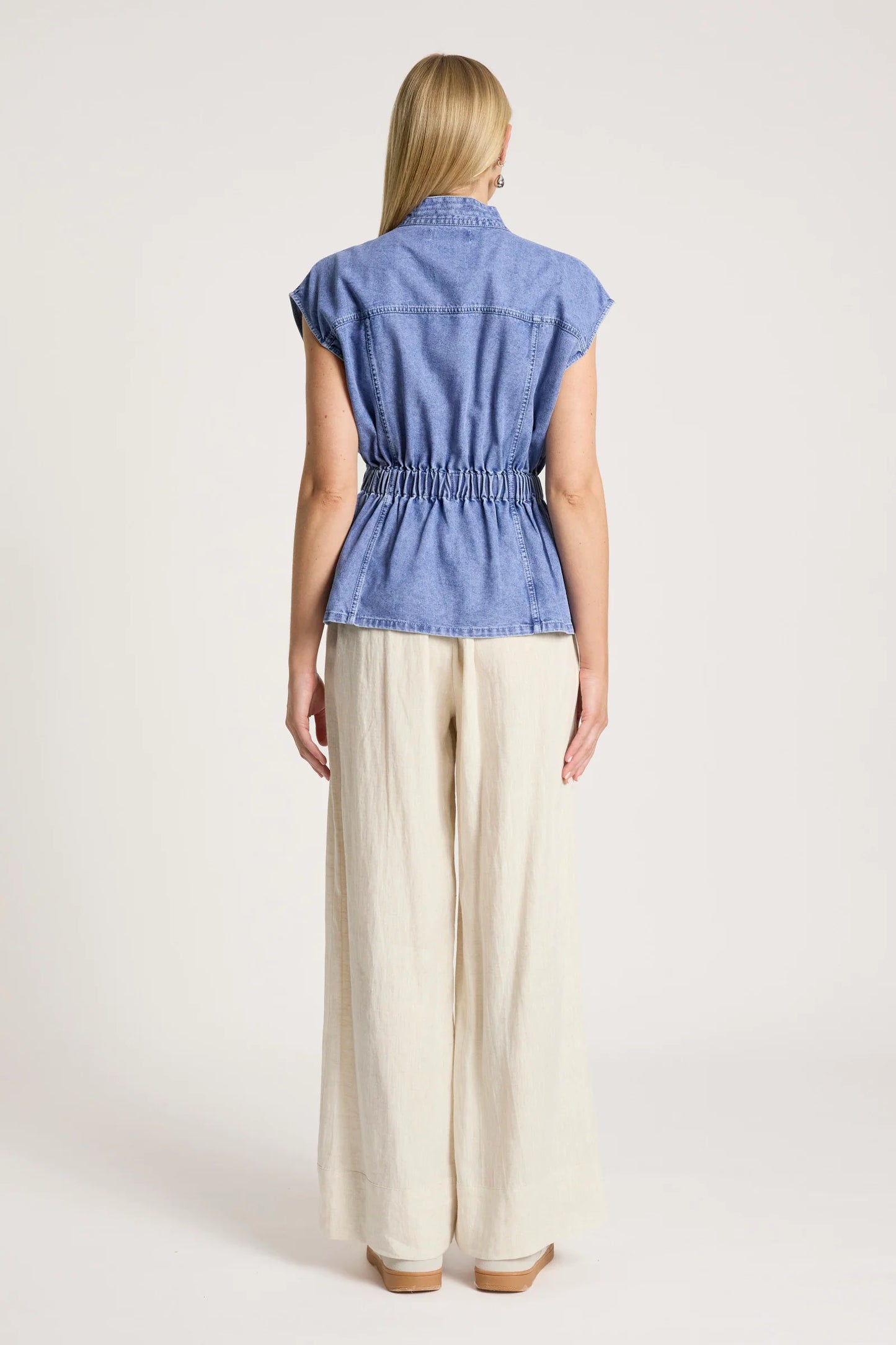BODHI DENIM VEST - DENIM by Eb&ive