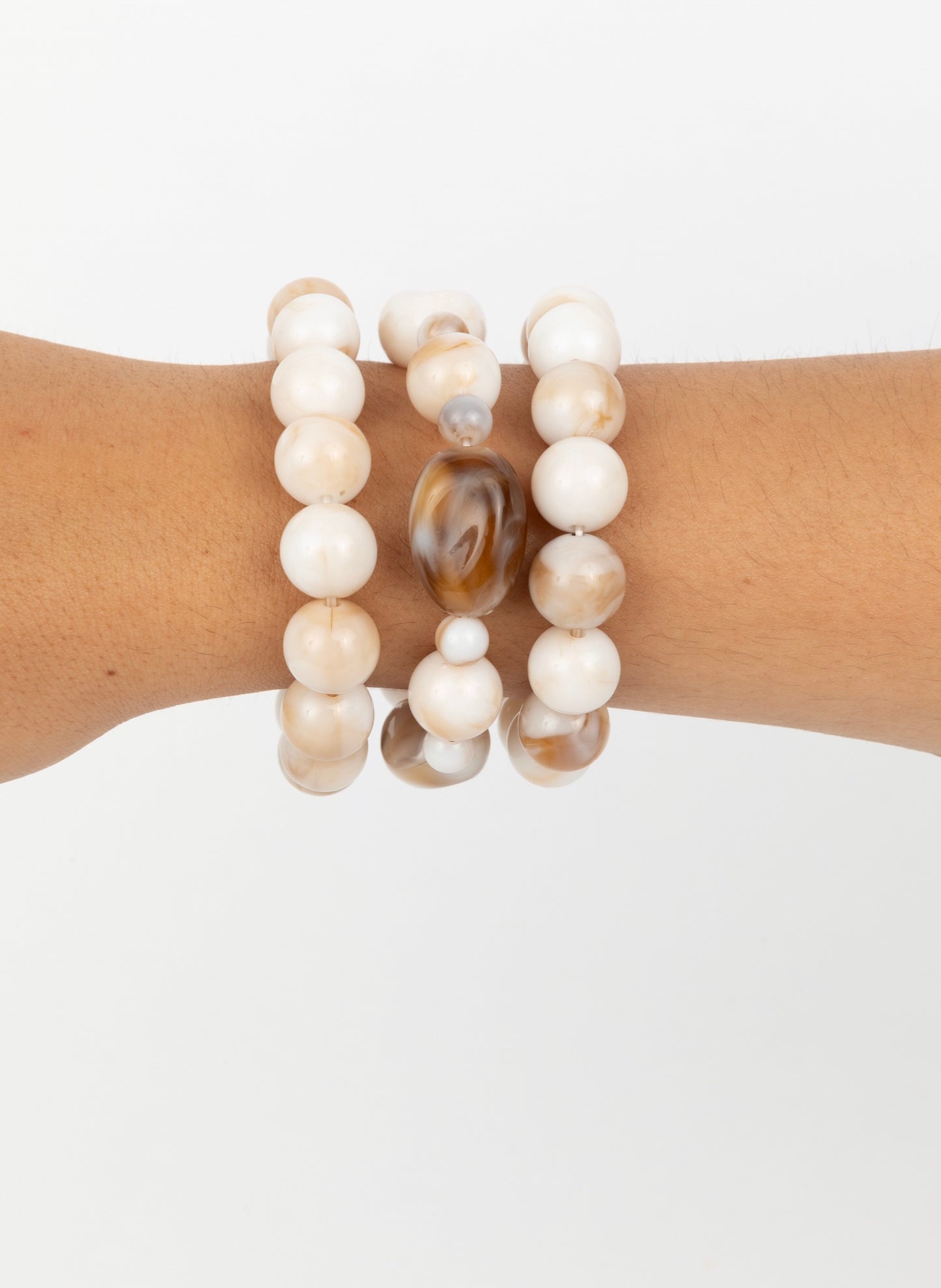 Annie Bracelet set of 3 - Natural