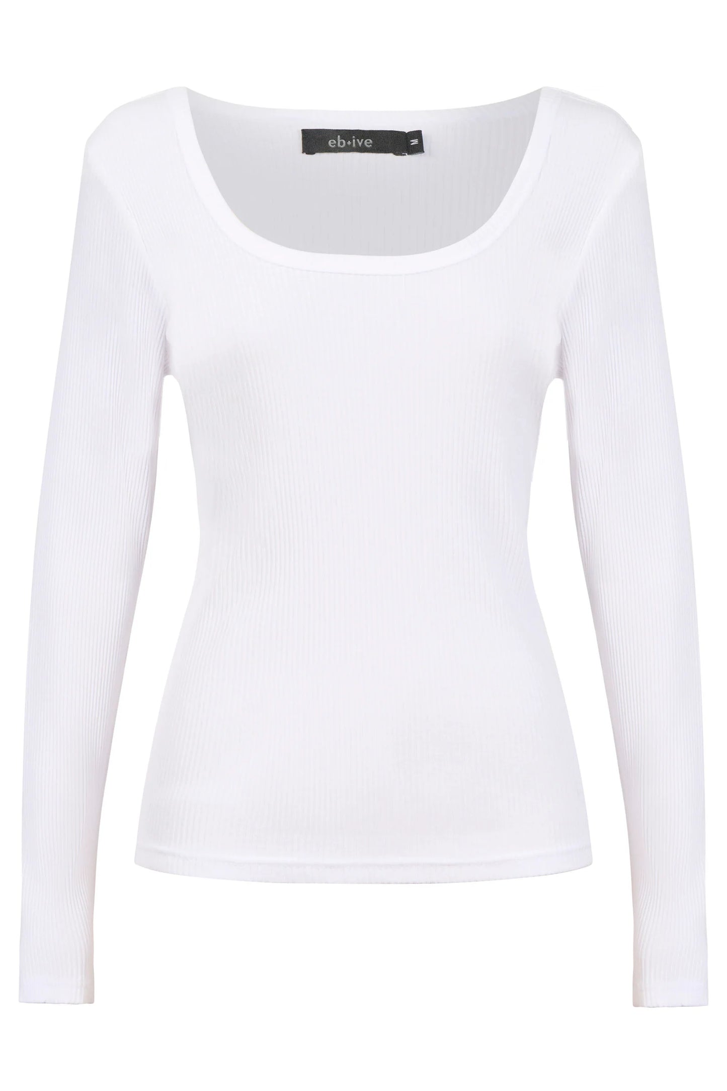 PLAGE LONG SLEEVE TSHIRT - WHITE by Eb&ive
