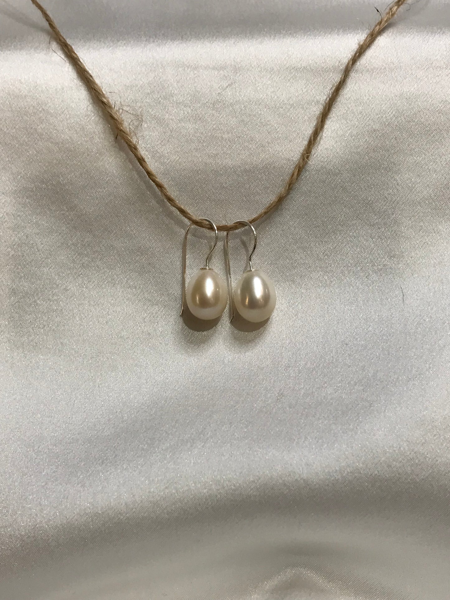 Freshwater Pearl Earrings by Melanie Woods