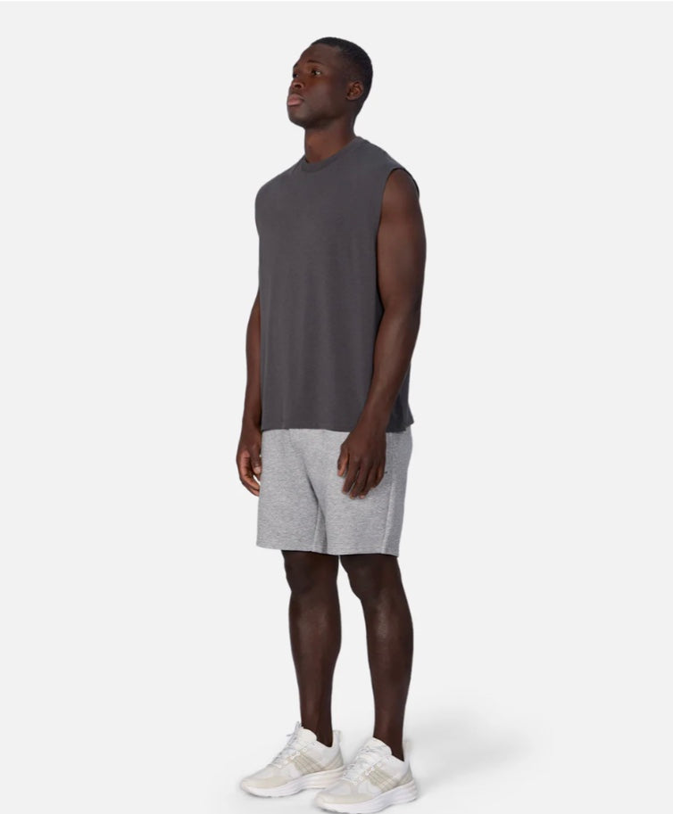 The Freeman Sleeveless Tee - Onyx by Industrie clothing