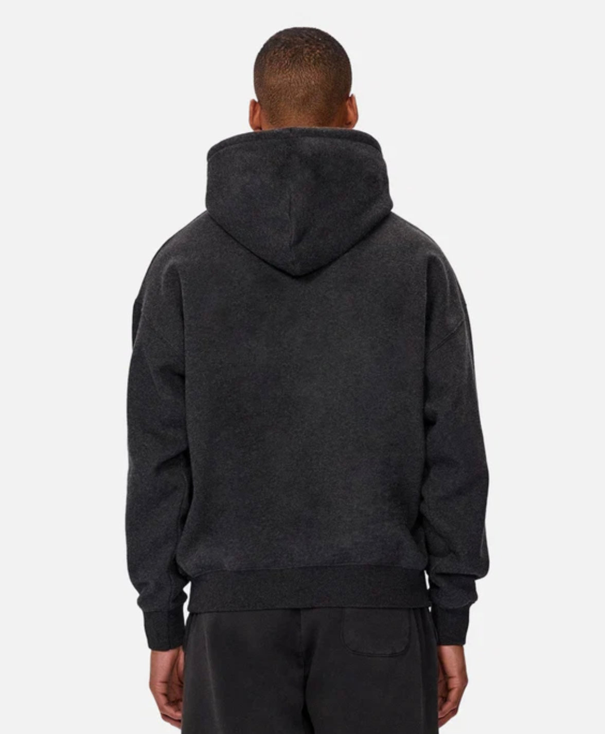The Del Sur Marle Hoodie - Charcoal Marle by Industrie Clothing