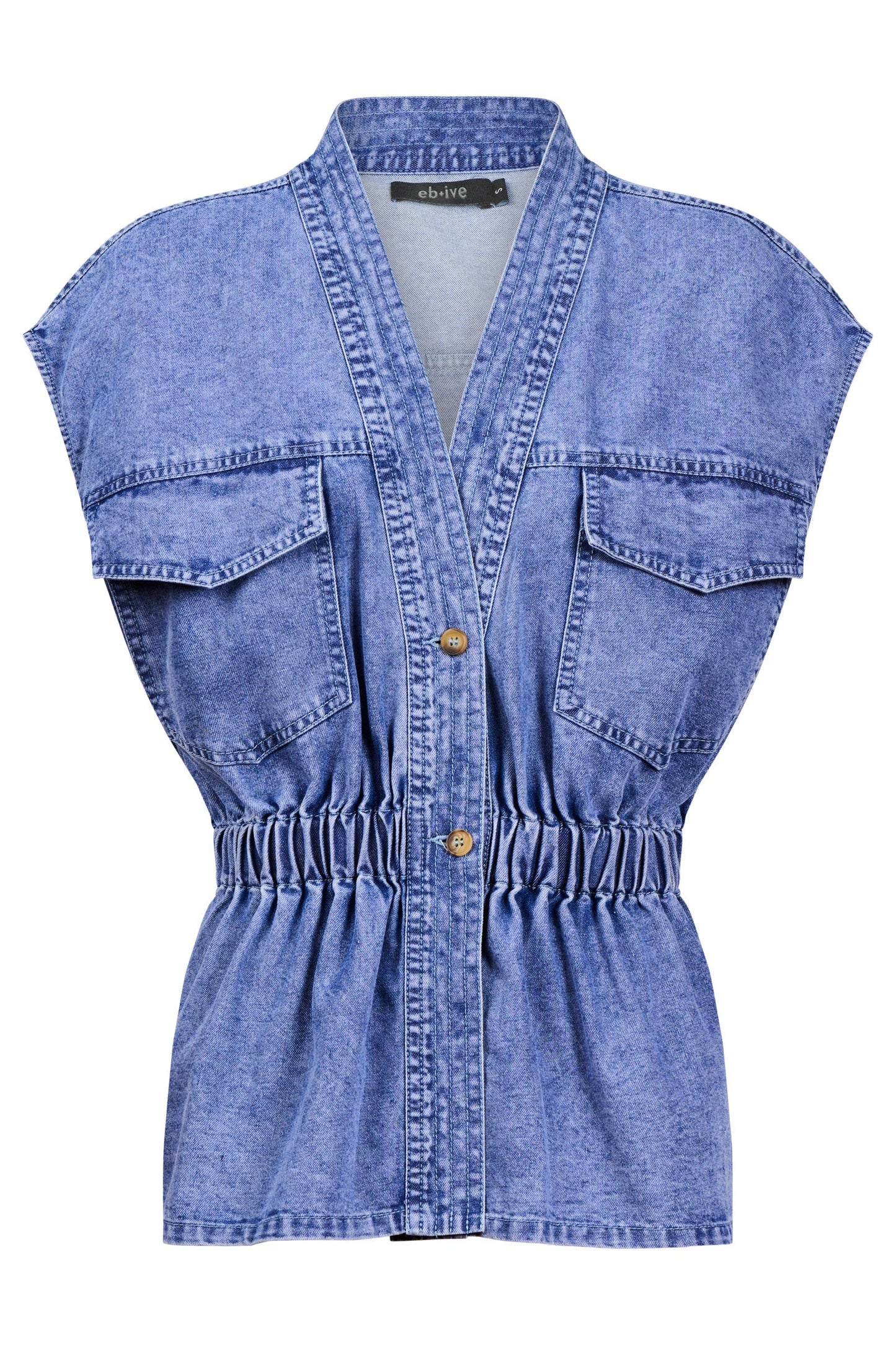 BODHI DENIM VEST - DENIM by Eb&ive