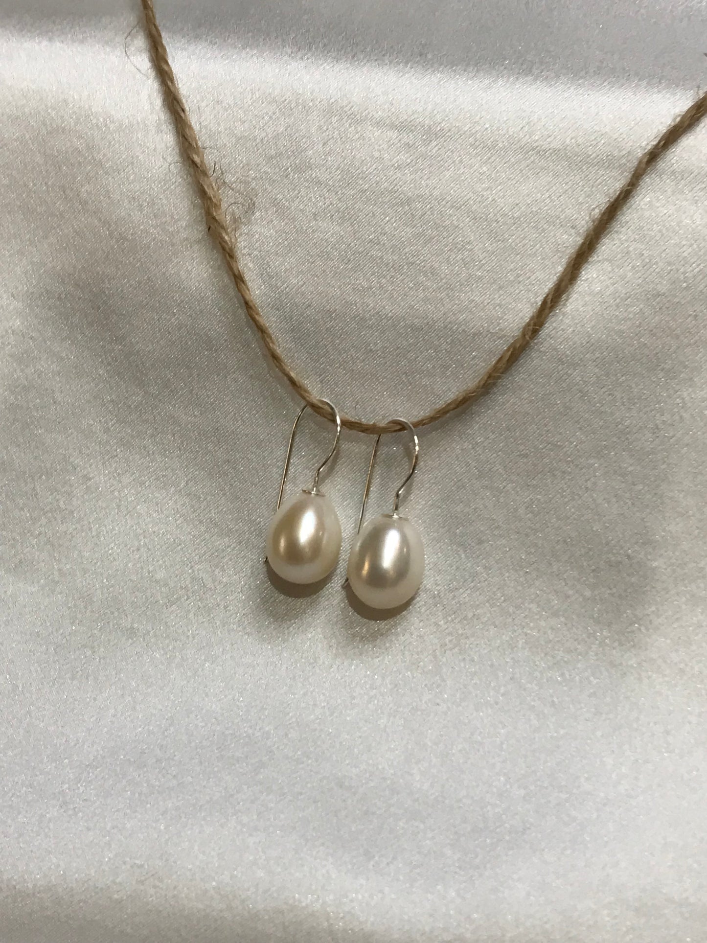 Freshwater Pearl Earrings by Melanie Woods