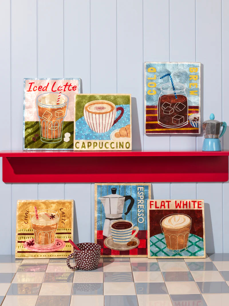 Barista Wall Art Chai latte