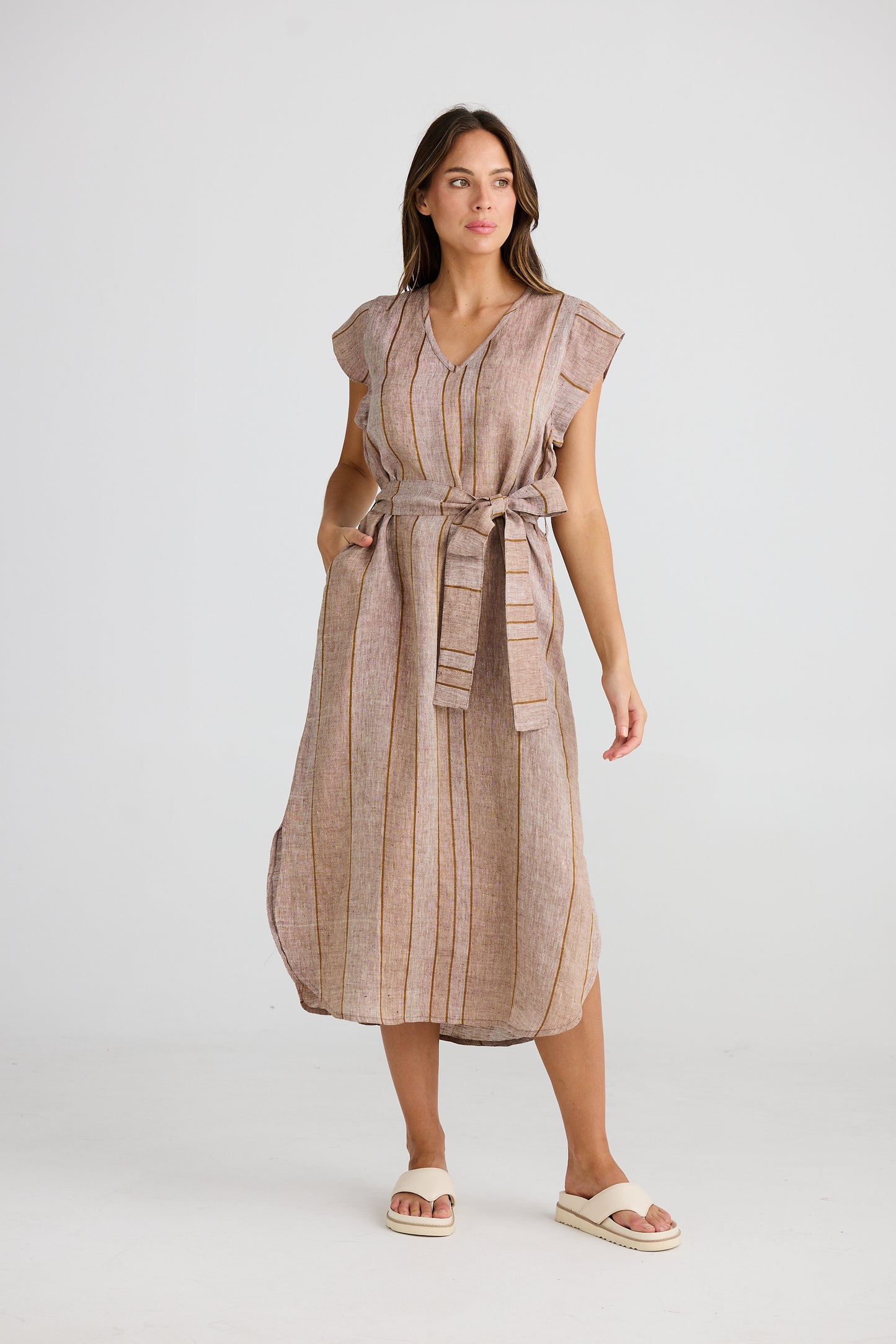 Sebou Dress by The Shanty - Diego Stripe