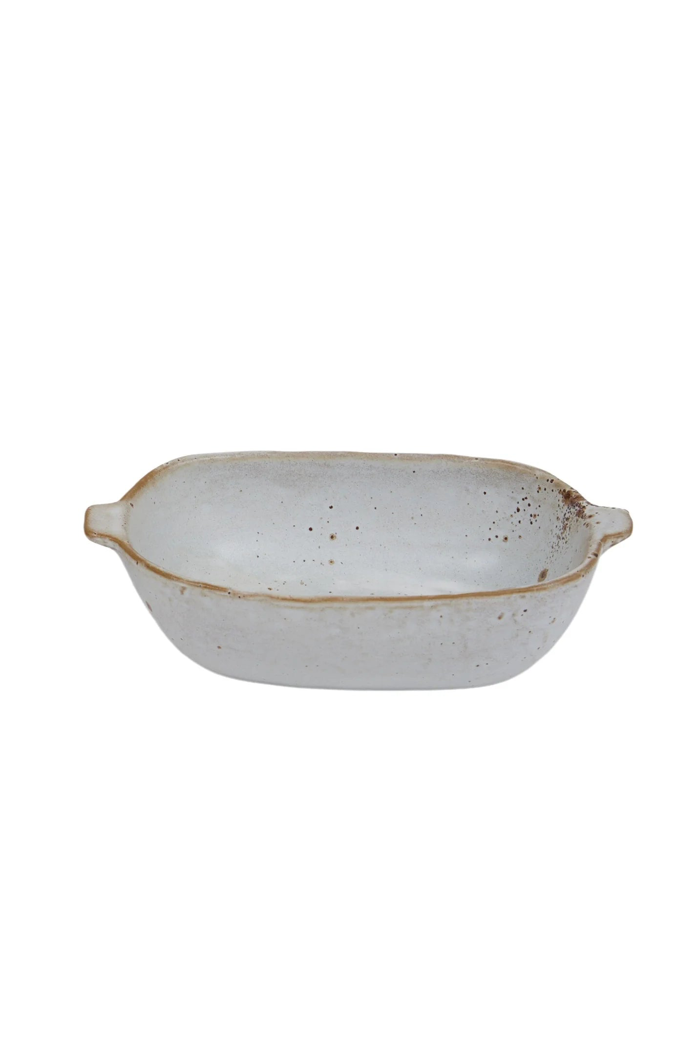 Francis Ceramic Dish - White Speck
