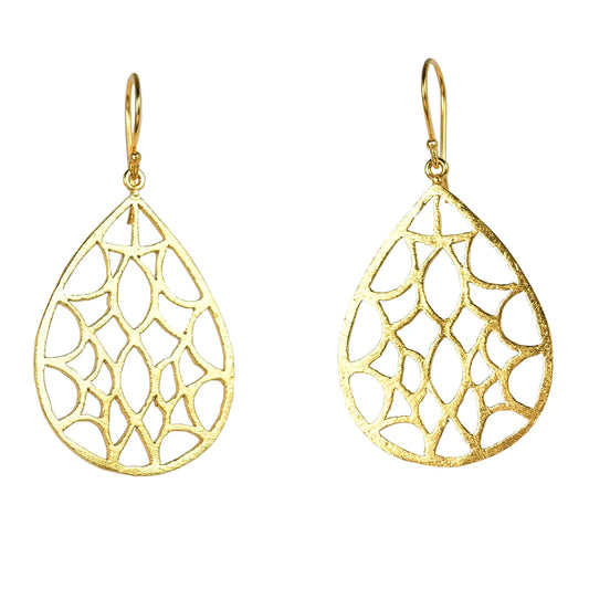 Euro Gold Earrings by Melanie Woods