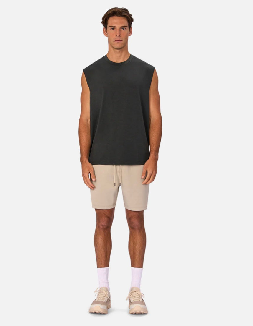 The Freeman Sleeveless Tee - Elm by Industrie clothing