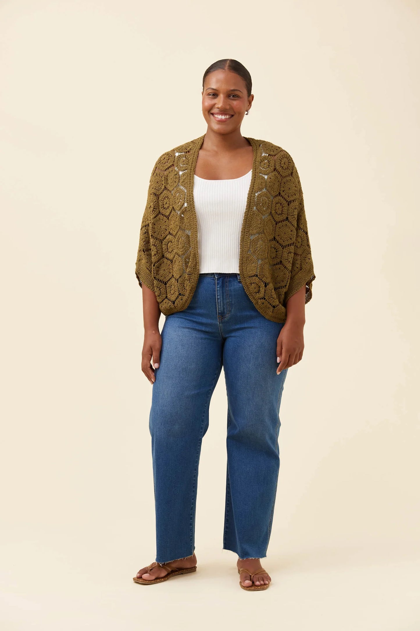 Maggie Crochet Cape by isle of mine - 3 colours available