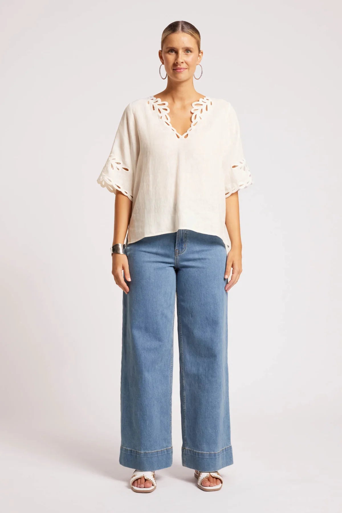 MARIS TOP - WHITE by eb&ive
