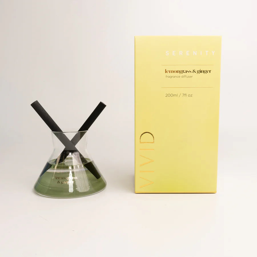 LEMONGRASS AND GINGER 200ML DIFFUSER