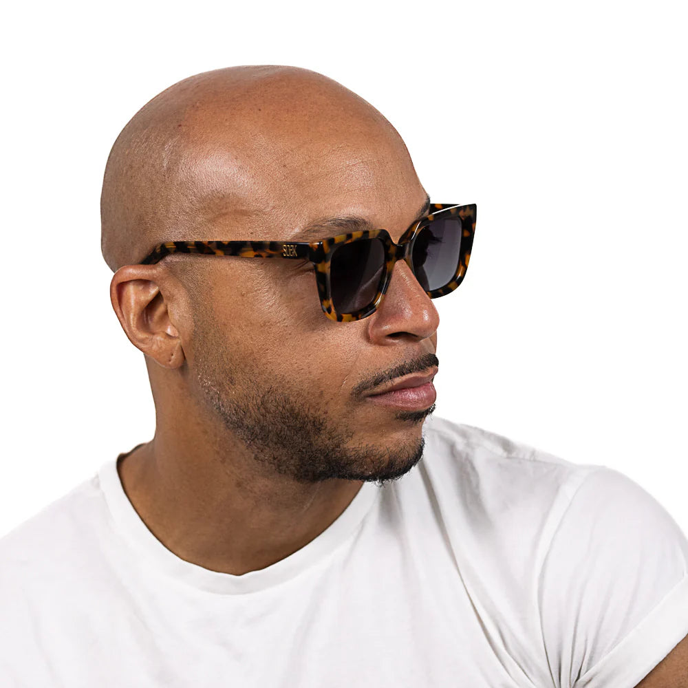 HARPER HONEY TORT - Bio Acetate Tortoise Frame Brown Graduated Polarised Lens by Soek