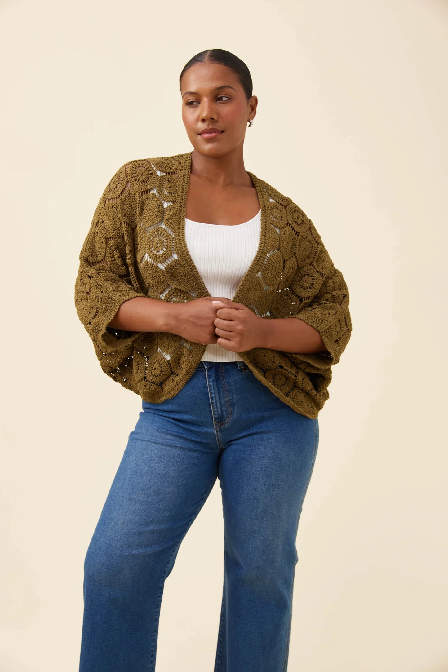 Maggie Crochet Cape by isle of mine - 3 colours available
