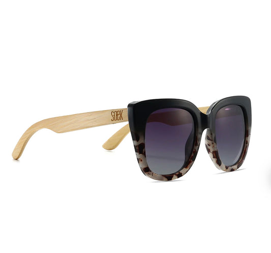 Rivera Black Ivory Tort Sunglasses by Soek