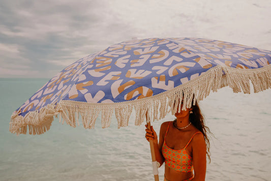 Salty Shadows Sky Umbrella