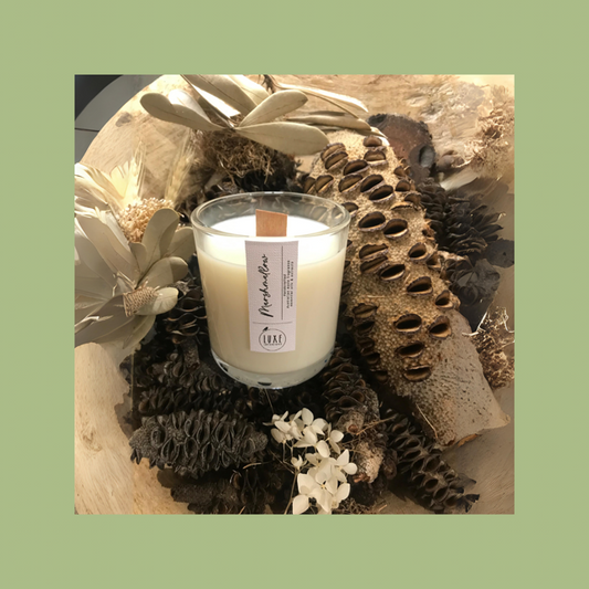 Marshmallow Wood Wick Candle