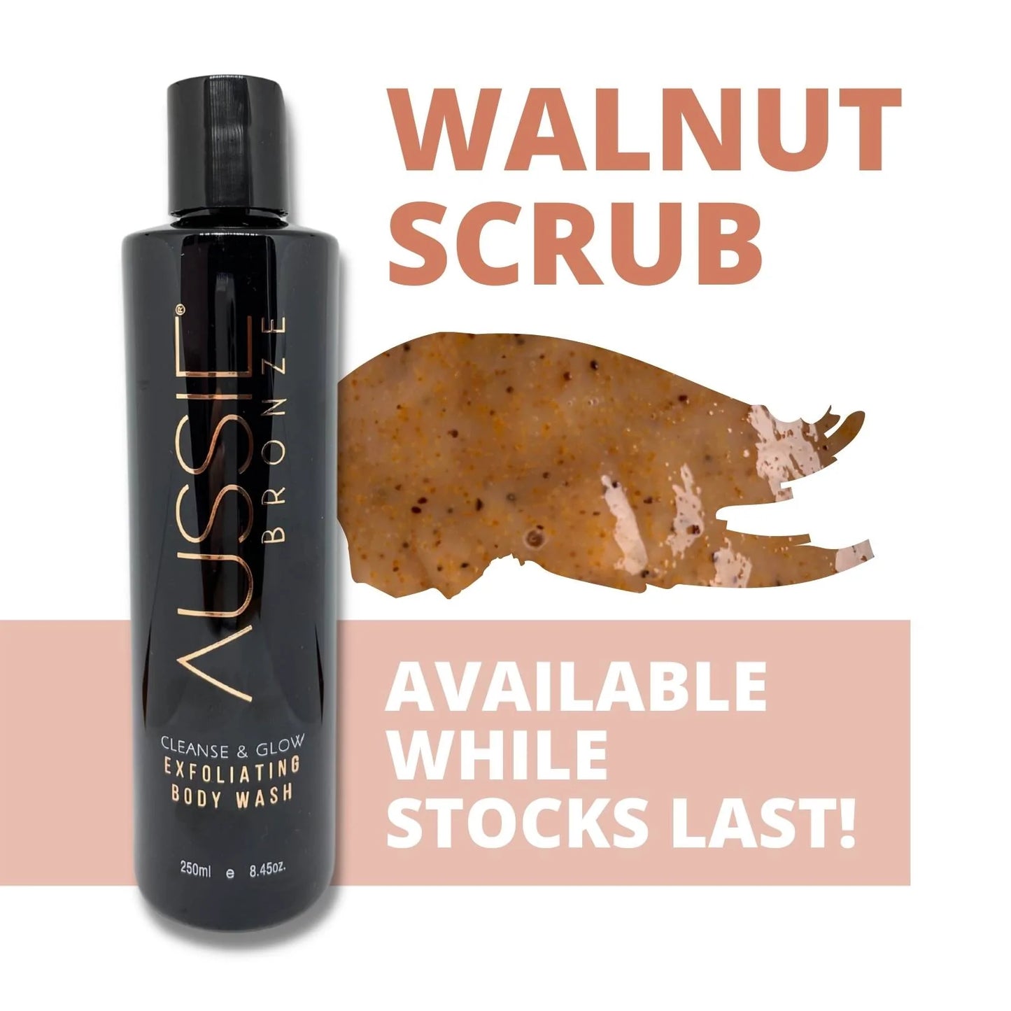 Aussie Bronze Exfoliating Body Wash