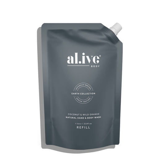 Alive Body Refill Wash - Coconut & Wild Orange