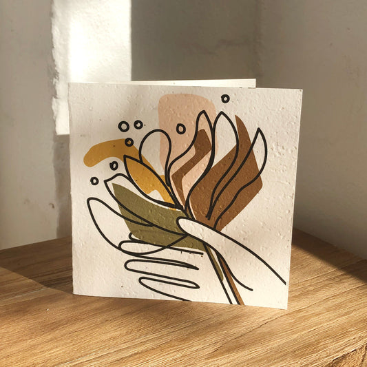 Plantable Card (Banksia, Bunch)