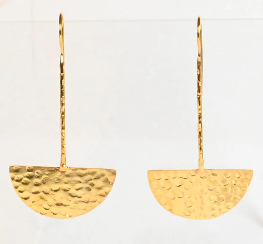 Euro Gold Earrings by Melanie Woods