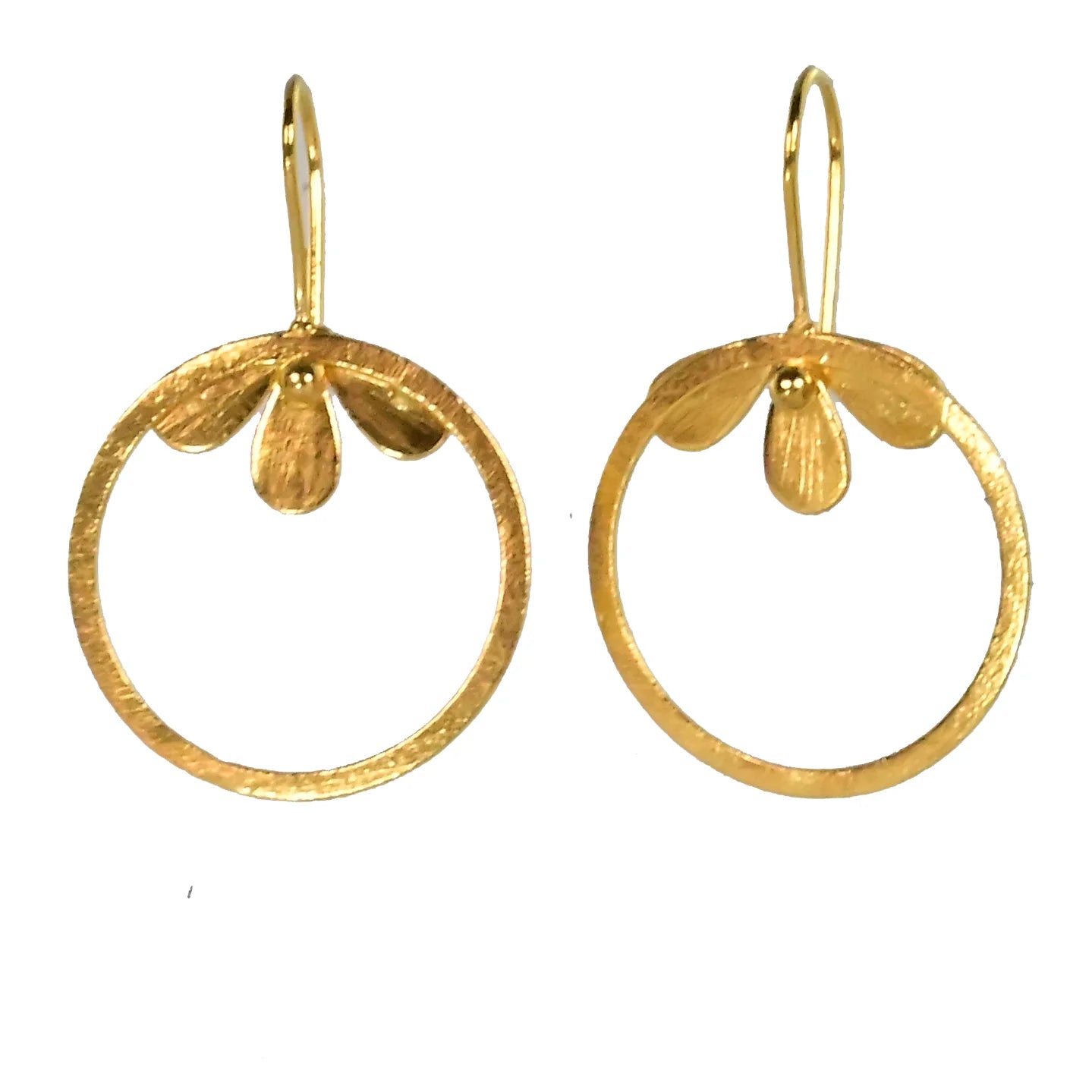 Euro Gold Earrings by Melanie Woods
