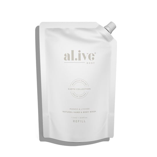 Alive Body Refill Wash - Mango & Lychee